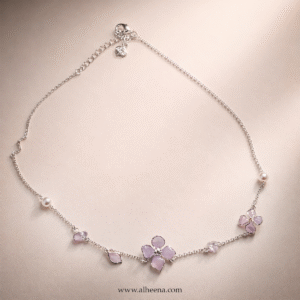 Collar LUMI Flor Lila