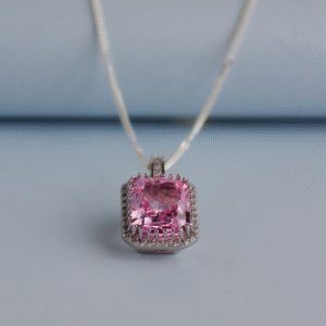 Collar Albor Pink Quartz