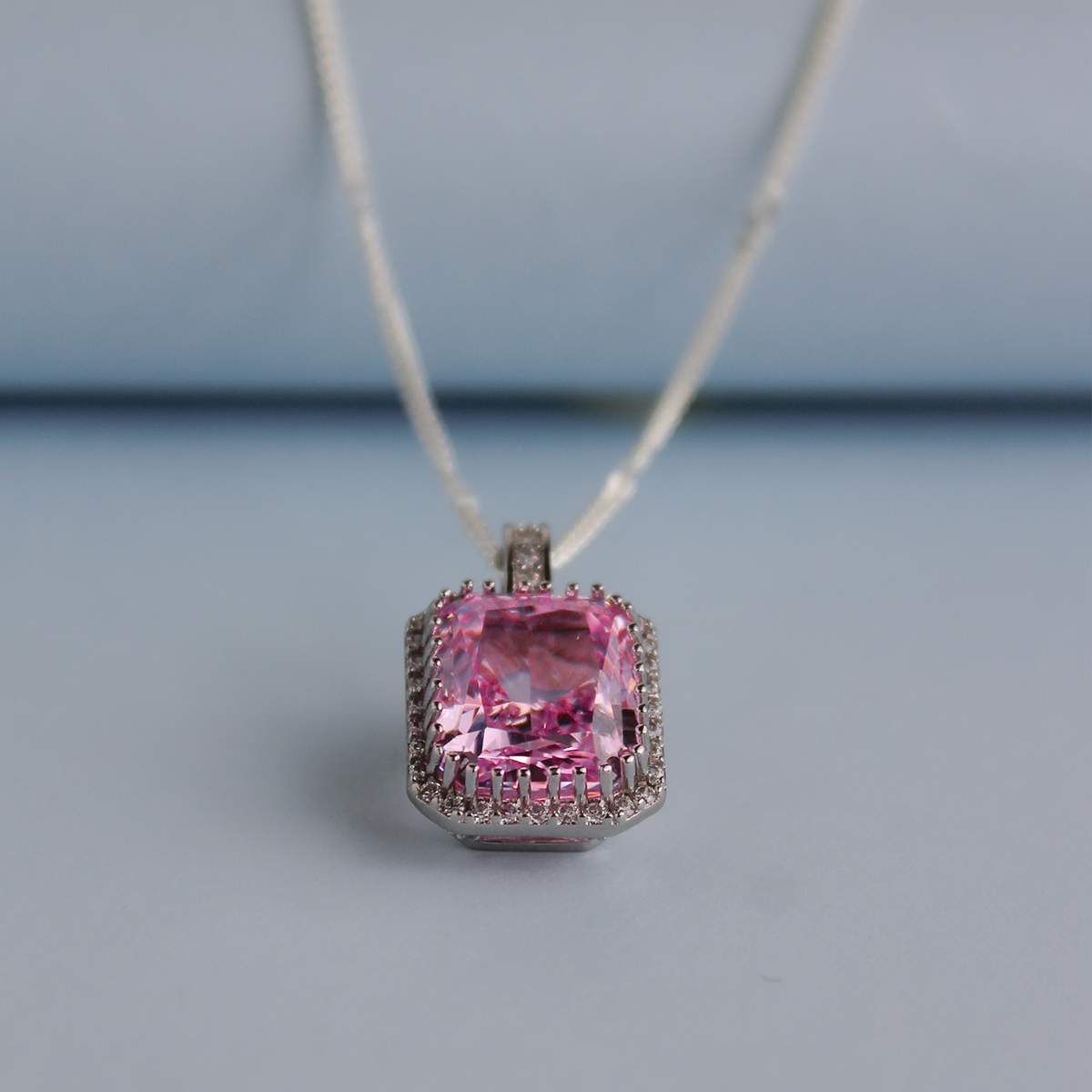 Collar Albor Pink Quartz