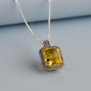 Collar Albor Lemon Quartz