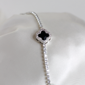 Pulsera LUMI Trebol Noir