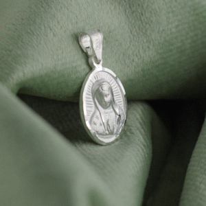 Dije Orbe Guadalupe Luz Oval