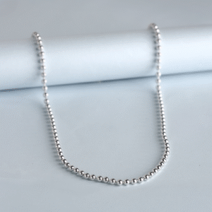 Gargantilla Orbe Esfera Plata .925