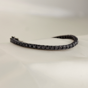 Pulsera Tenis Hematita 18 cm